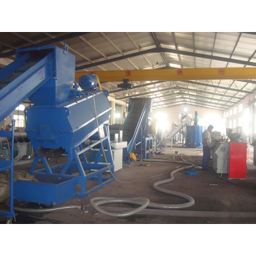 Pet Bottle Flakes Crushing Washing Drying Recycling Line